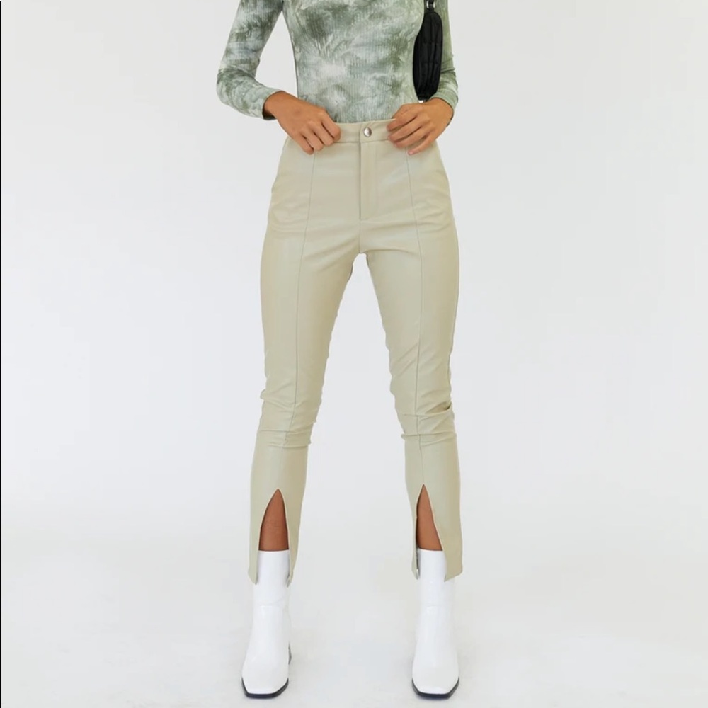 Princess Polly Mikkie Pants Green